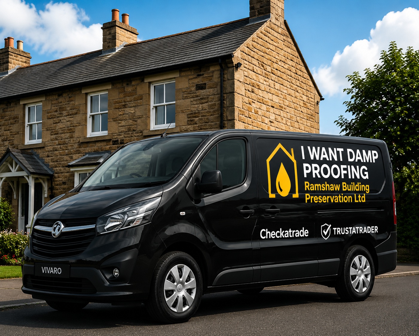 North East property and property preservation van